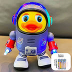 Hot Sale Electric Dancing Space Duck, Singing & Swaying Robot Toy, Interactive Educational Learning Gift for Kids