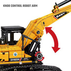 1022Pcs Excavator Models Building Blocks MOC City Construction Engineering Vehicle Bricks Educational Toys Boys Gift