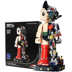 Astro Boy 70Th Anniversary Assembled Building Blocks Trendy Desktop Model Ornaments Collectible Toys Holiday Gift