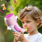Kids Animal Horn Blowing Toy | Respiratory & Oral Muscle Trainer, Interactive Animal Sound Learning, Easy-Clean Design for Child