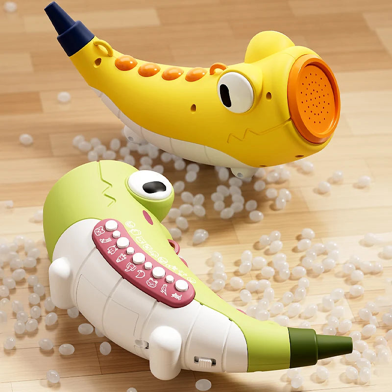 Kids Animal Horn Blowing Toy | Respiratory & Oral Muscle Trainer, Interactive Animal Sound Learning, Easy-Clean Design for Child