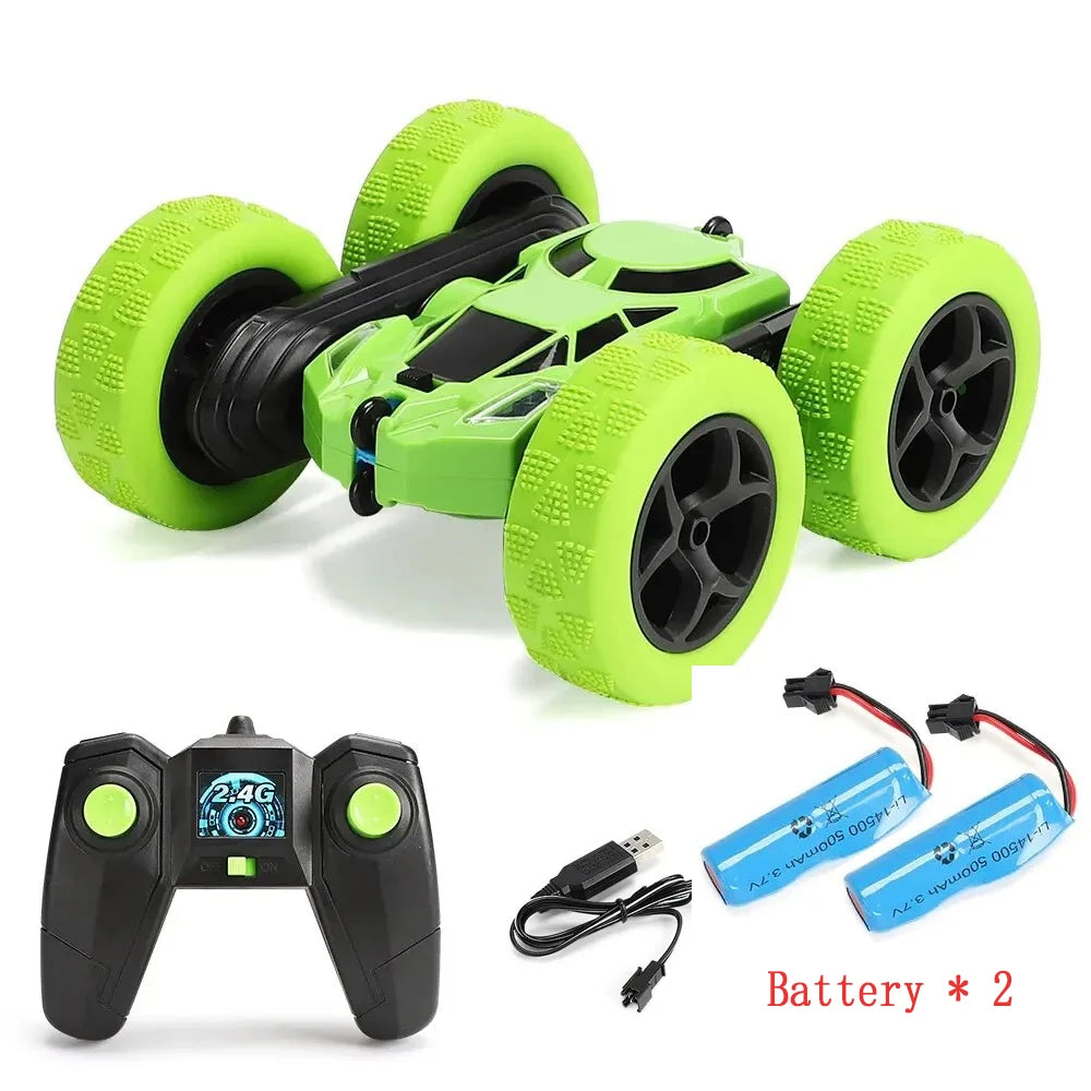 RC Stunt Car Children Double Sided Flip 2.4G Remote Control 360 Deree Rotation off Road Drift RC Car Gifts for Kids Adults Boys