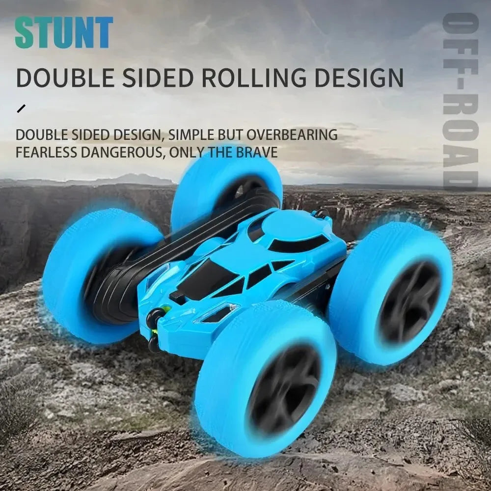 RC Stunt Car Children Double Sided Flip 2.4G Remote Control 360 Deree Rotation off Road Drift RC Car Gifts for Kids Adults Boys