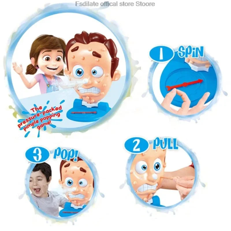 Popping Pimples Toy, Water Spraying Prank Game for Kids, Interactive Fidget Desk Toy, Fun Party Prop & Birthday Gift Jogos 2024
