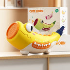 Kids Animal Horn Blowing Toy | Respiratory & Oral Muscle Trainer, Interactive Animal Sound Learning, Easy-Clean Design for Child