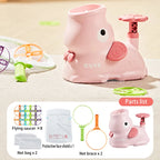 Flying Disc Air Rocket Launcher Saucer Outdoor Soaring Propeller Garden Game Novel Children Toy for Kid Jump Sport Free Shipping