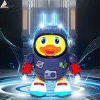 Hot Sale Electric Dancing Space Duck, Singing & Swaying Robot Toy, Interactive Educational Learning Gift for Kids