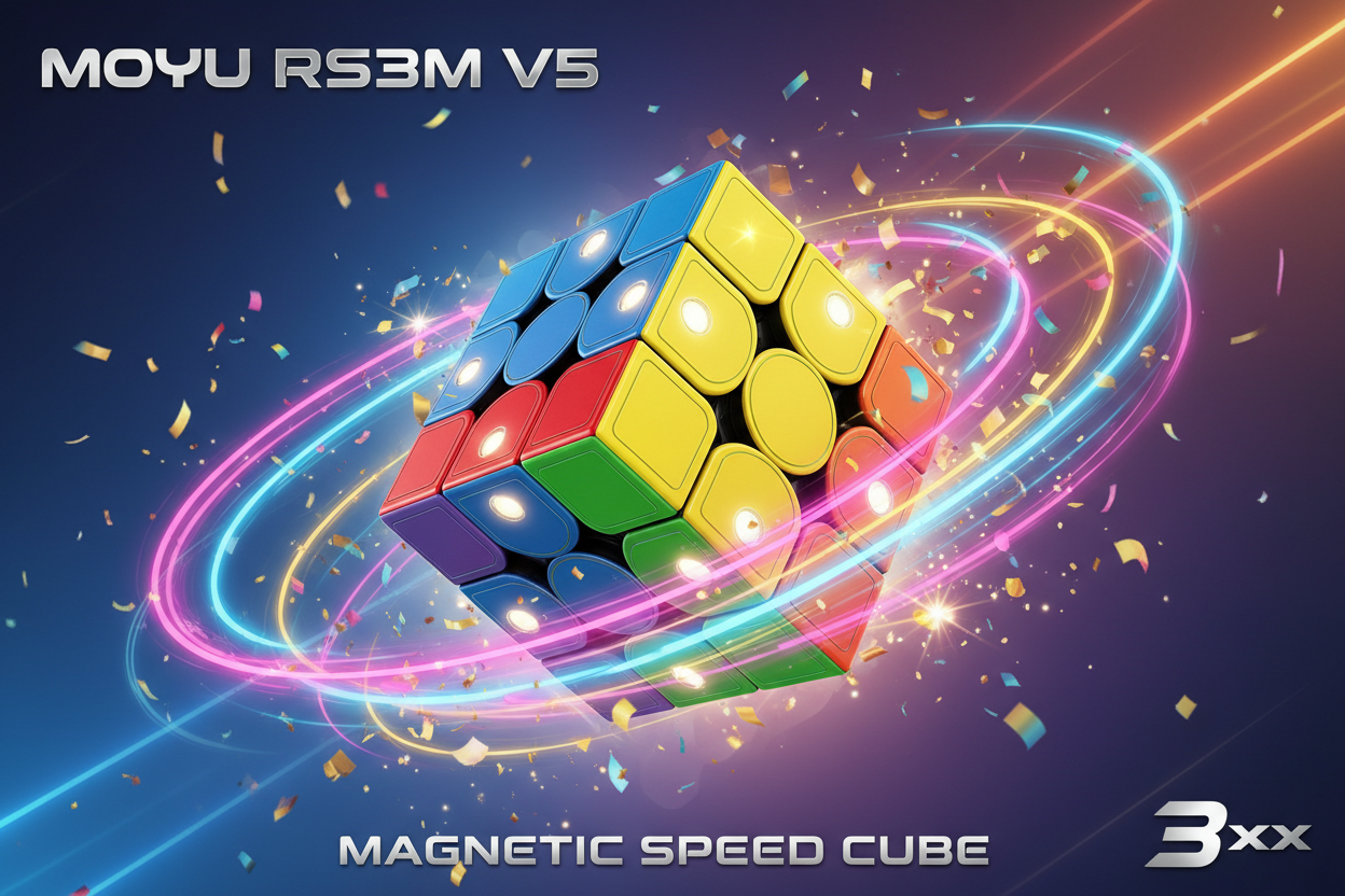 🎉 Achetez en toute confiance avec le Moyu RS3M V5 3X3 Magnetic Magic Speed Cube ! Ce cube de vitesse professionnel est conçu pour offrir une expérience de résolution fluide et rapide. Ajoutez-le à votre collection de jouets anti-stress et profitez d'heures de divertissement ! 💯

