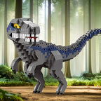 Stegosaurus T-Rex Micro Mini Building Block Toys-Create Dinosaur Word,Festival Gift for Kids,Puzzle DIY Assembly Toy