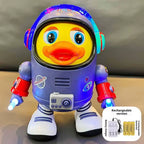 Hot Sale Electric Dancing Space Duck, Singing & Swaying Robot Toy, Interactive Educational Learning Gift for Kids